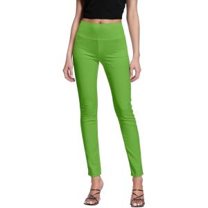 imageHybrid ampamp Company Super Comfy Stretch with Full Elastic Waist Pull On Millennium Twill PantLime