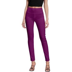 imageHybrid ampamp Company Super Comfy Stretch with Full Elastic Waist Pull On Millennium Twill PantMagenta