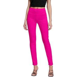 imageHybrid ampamp Company Super Comfy Stretch with Full Elastic Waist Pull On Millennium Twill PantNeon Pink