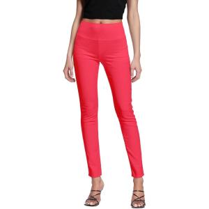 imageHybrid ampamp Company Super Comfy Stretch with Full Elastic Waist Pull On Millennium Twill PantNeoncoral