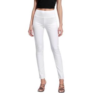imageHybrid ampamp Company Super Comfy Stretch with Full Elastic Waist Pull On Millennium Twill PantWhite