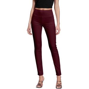 imageHybrid ampamp Company Super Comfy Stretch with Full Elastic Waist Pull On Millennium Twill PantWine