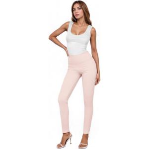 imageHybrid ampamp Company Women Stretch Skinny Dress Pants Nylon Ponte Pull On Office Leggings Trousers1073tpeach