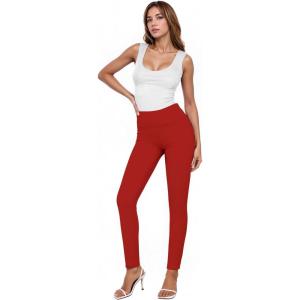 imageHybrid ampamp Company Women Stretch Skinny Dress Pants Nylon Ponte Pull On Office Leggings Trousers1073tred