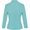 imageHybrid ampamp Company Womens Lightweight Casual Work Office Stretch Ponte Cardigan Blazer Jacket Made in USAAqua