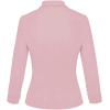 imageHybrid ampamp Company Womens Lightweight Casual Work Office Stretch Ponte Cardigan Blazer Jacket Made in USABlush