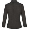 imageHybrid ampamp Company Womens Lightweight Casual Work Office Stretch Ponte Cardigan Blazer Jacket Made in USABrown2tone