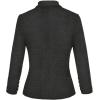 imageHybrid ampamp Company Womens Lightweight Casual Work Office Stretch Ponte Cardigan Blazer Jacket Made in USACharcoal