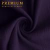 imageHybrid ampamp Company Womens Lightweight Casual Work Office Stretch Ponte Cardigan Blazer Jacket Made in USAEggplant