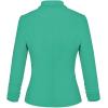 imageHybrid ampamp Company Womens Lightweight Casual Work Office Stretch Ponte Cardigan Blazer Jacket Made in USAMint