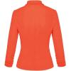 imageHybrid ampamp Company Womens Lightweight Casual Work Office Stretch Ponte Cardigan Blazer Jacket Made in USANeonsalmon