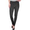 imageHybrid ampamp Company Super Comfy Stretch with Full Elastic Waist Pull On Millennium Twill PantBlack and White