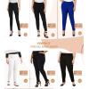 imageHybrid ampamp Company Super Comfy Stretch with Full Elastic Waist Pull On Millennium Twill PantBlackwhite