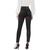imageHybrid ampamp Company Super Comfy Stretch with Full Elastic Waist Pull On Millennium Twill PantBlackwhite