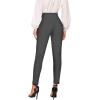 imageHybrid ampamp Company Super Comfy Stretch with Full Elastic Waist Pull On Millennium Twill PantPocketcharcoal