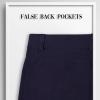 imageHybrid ampamp Company Super Comfy Stretch with Full Elastic Waist Pull On Millennium Twill PantPocketnavy