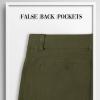 imageHybrid ampamp Company Super Comfy Stretch with Full Elastic Waist Pull On Millennium Twill PantPocketolive