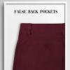 imageHybrid ampamp Company Super Comfy Stretch with Full Elastic Waist Pull On Millennium Twill PantPocketwine