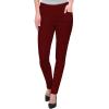 imageHybrid ampamp Company Super Comfy Stretch with Full Elastic Waist Pull On Millennium Twill PantPocketwine