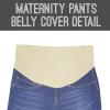 imageHybrid ampamp Company Women Super Comfy Stretch Maternity BermudaBermudabm5326aindigo
