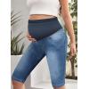 imageHybrid ampamp Company Women Super Comfy Stretch Maternity BermudaBermudabm5834amedium Was