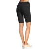 imageHybrid ampamp Company Womens Perfectly Shaping Hyper Stretch Bermuda ShortsBermudablack Rhinestone