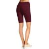 imageHybrid ampamp Company Womens Perfectly Shaping Hyper Stretch Bermuda ShortsBermudaburgundy