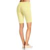 imageHybrid ampamp Company Womens Perfectly Shaping Hyper Stretch Bermuda ShortsBermudapastelyellow
