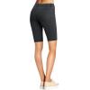 imageHybrid ampamp Company Womens Perfectly Shaping Hyper Stretch Bermuda ShortsCharcoalblack2626bkchr