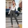 imageHybrid ampamp Company Womens Ultra Comfy Stretch Slim Fit Trousers Chino Pants with PocketCharcoal