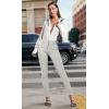 imageHybrid ampamp Company Womens Ultra Comfy Stretch Slim Fit Trousers Chino Pants with PocketLightgrey