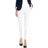 imageHybrid ampamp Company Womens Ultra Comfy Stretch Slim Fit Trousers Chino Pants with PocketWhite