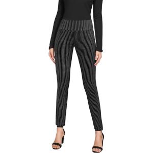 imageHybrid ampamp Company Super Comfy Stretch with Full Elastic Waist Pull On Millennium Twill PantBlackwhite