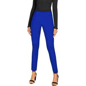 imageHybrid ampamp Company Super Comfy Stretch with Full Elastic Waist Pull On Millennium Twill PantPocketroyal