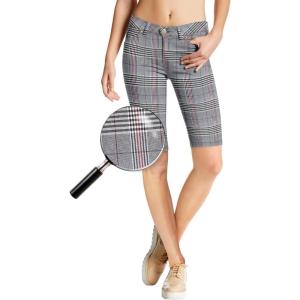 imageHybrid ampamp Company Womens Perfectly Shaping Hyper Stretch Bermuda Shorts676blackred