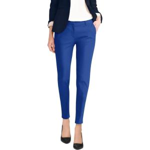 imageHybrid ampamp Company Womens Ultra Comfy Stretch Slim Fit Trousers Chino Pants with PocketRoyal