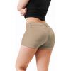 imageHybrid ampamp Company Womens Super Comfy 3 inch Inseam Butt Lifting Stretch TwillDenim ShortsBeigeKhak