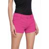 imageHybrid ampamp Company Womens Super Comfy 3 inch Inseam Butt Lifting Stretch TwillDenim ShortsFuchsia
