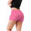 imageHybrid ampamp Company Womens Super Comfy 3 inch Inseam Butt Lifting Stretch TwillDenim ShortsPink