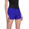 imageHybrid ampamp Company Womens Super Comfy 3 inch Inseam Butt Lifting Stretch TwillDenim ShortsRoyal