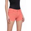 imageHybrid ampamp Company Womens Super Comfy 3 inch Inseam Butt Lifting Stretch TwillDenim ShortsShortcoral