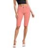imageHybrid ampamp Company Womens Ultra Comfy Butt Lift Stretch Bermuda City ShortsBermudaspringcora