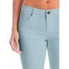 imageHybrid ampamp Company Womens Ultra Comfy Butt Lift Stretch Bermuda City ShortsPowder Blue