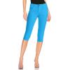 imageHybrid ampamp Company Womens Butt Lift Super Comfy Stretch Denim Capri Short JeansAqua