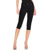 imageHybrid ampamp Company Womens Butt Lift Super Comfy Stretch Denim Capri Short JeansBlack
