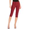 imageHybrid ampamp Company Womens Butt Lift Super Comfy Stretch Denim Capri Short JeansGrenadine