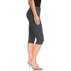 imageHybrid ampamp Company Womens Butt Lift Super Comfy Stretch Denim Capri Short JeansGun Metal
