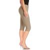 imageHybrid ampamp Company Womens Butt Lift Super Comfy Stretch Denim Capri Short JeansKhaki