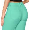 imageHybrid ampamp Company Womens Butt Lift Super Comfy Stretch Denim Capri Short JeansMint