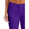 imageHybrid ampamp Company Womens Butt Lift Super Comfy Stretch Denim Capri Short JeansPurple